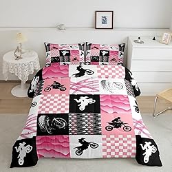 Motocross Comforter Set, Dirt Bike Bedding Sets