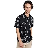 Vince Men's Willow Leaf Short Sleeve Shirt