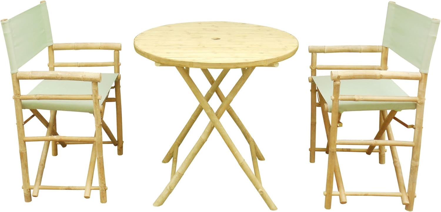 round folding table and chairs set