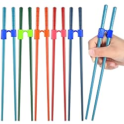 5 Pairs Reusable Chopstick Helpers Non Slippery