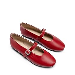 DREAM PAIRS Women's Ballet Mary Jane Flats Dress
