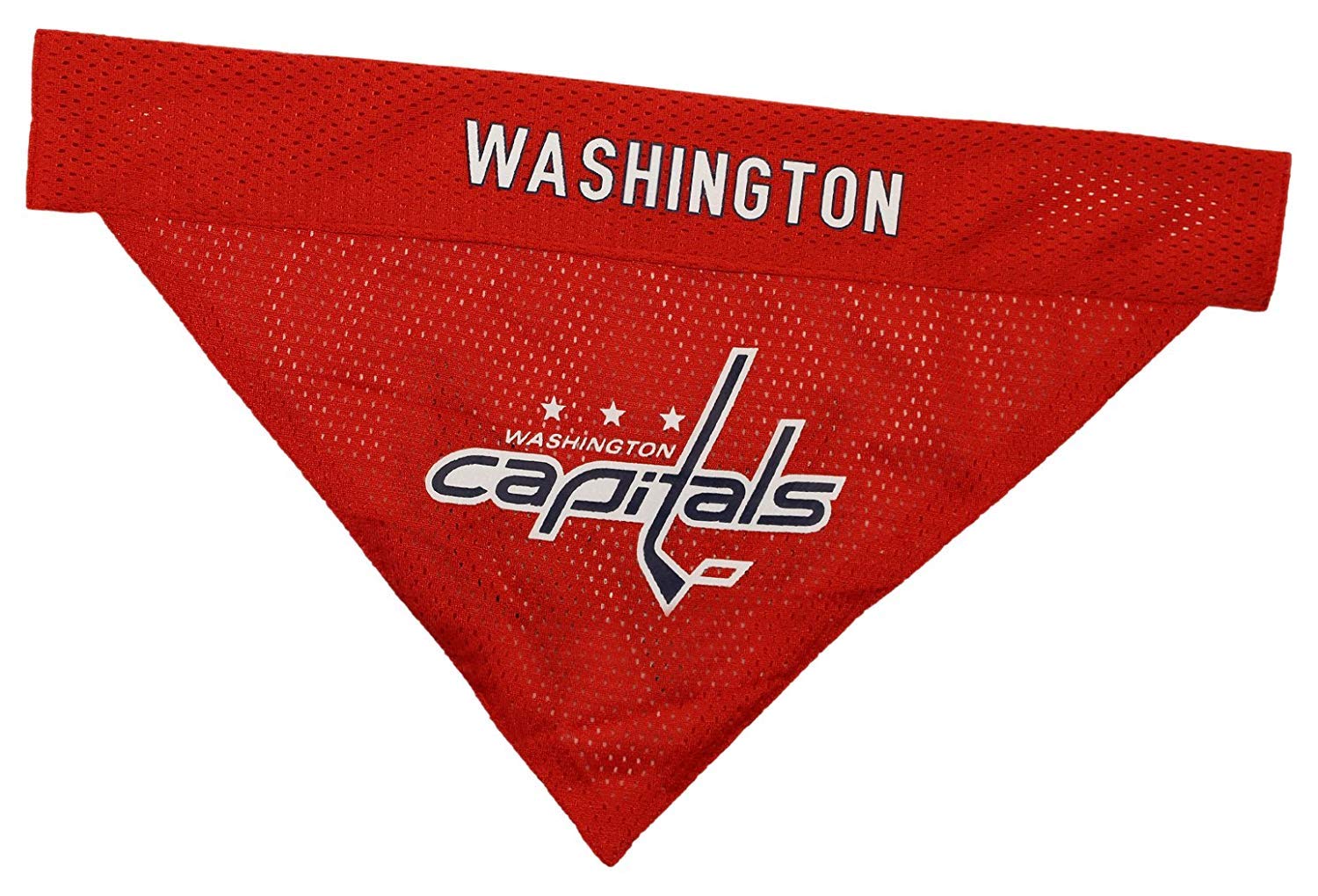 Pets First NHL WASHINGTON CAPITALS BANDANA for DOGS & CATS, Large/X-Large. - Cute & Stylish Bandana! The Perfect HOCKEY FAN Scarf Bandana, great for Birthdays or any Party!