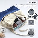 Septillar Foldable Dog Water Bottle 430ml Grey Portable Pet Dispenser view 4