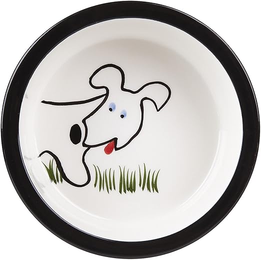Pet Supplies Melia Pet Blue Crab Ceramic Dog Bowl Medium 3 5 Cup Bowl Amazon Com