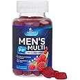 Men Multi Vitamin Gummy - Multi-Vitamin for Men Daily Nutritional Support with Vitamins A, C, D, E, B12, Zinc, Folate, Biotin & More - Energy, Memory, Focus & Immune Health Support - 60 Gummies