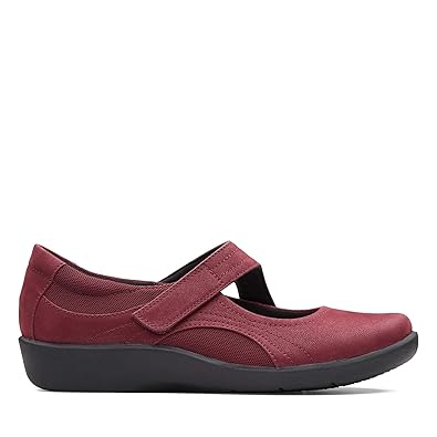 clarks sillian bella burgundy