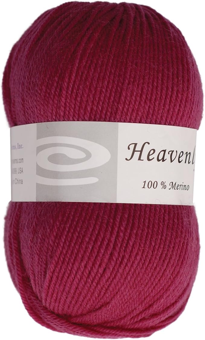 Elegant Yarns Heavenly Yarn, Eggplant Purple Amazon.ca Home & Kitchen