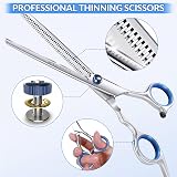 Gimars Heavy Duty Stainless Steel Titanium Pet Grooming Scissors Set view 7