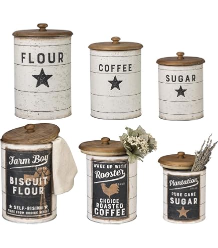 Lot de 3 boîtes à thé et café noires en métal avec couvercles hermétiques pour thé, café, sucre, nourriture, biscuits, farine, gâteaux, épices ou haricots - 1200 ml Lot de 3 boîtes à thé et café noires en métal avec couvercles hermétiques pour thé, café, sucre, nourriture, biscuits, farine, gâteaux, épices ou haricots - 1200 ml