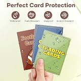 Mlikero 600 Card Sleeves Clear Standard 66x91mm MTG Football Game Cards view 4
