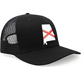 International Tie Stateline Flag Hat for Men and Women - Snapback Trucker Baseball Cap