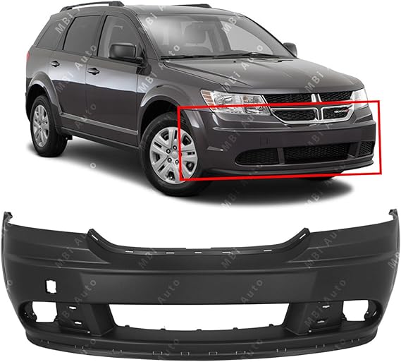 MBI AUTO Primered, Front Bumper Cover Fascia for 2009