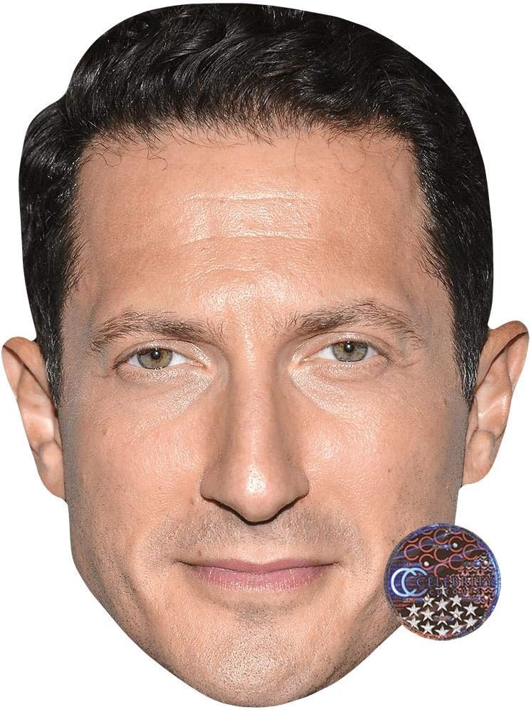 Amazon Com Sasha Roiz Brown Hair Celebrity Mask Flat Card Face