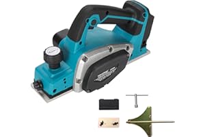 3-1/4-Inch Cordless Electric Hand Planer – Compatible with Makita 18V Battery (Tool Only, Brushless Motor), Not an Official M