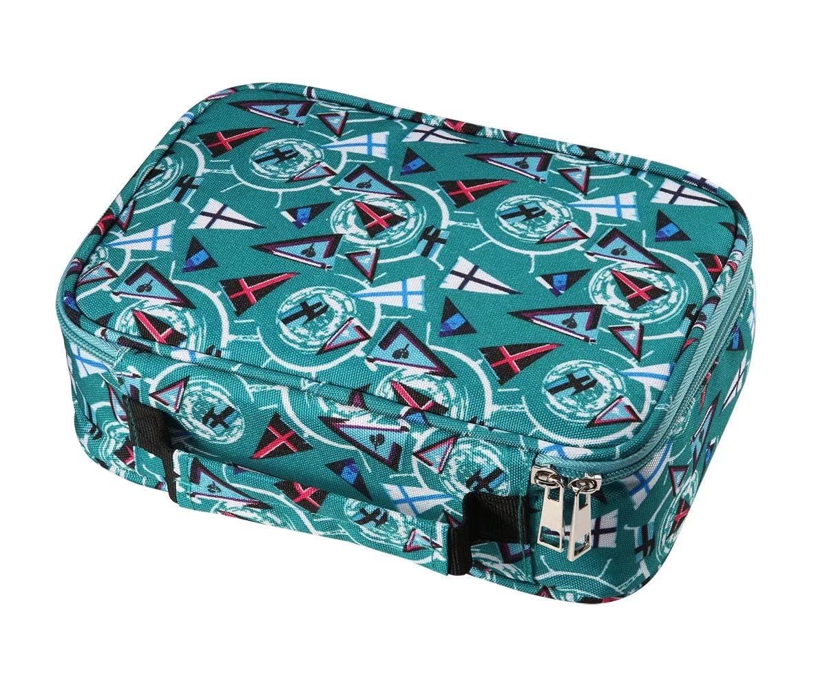 EDATOFLY Pencil Case - 72 Slots Large Pencil Case Pen Case Student Pencil Holder Bag Pouch Coloured Pencil Cases for Boys and Girls (Green)