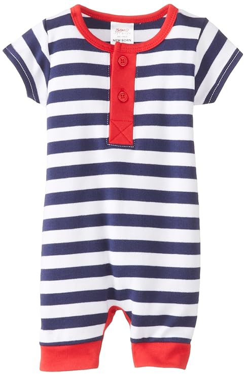 baby boy white henley