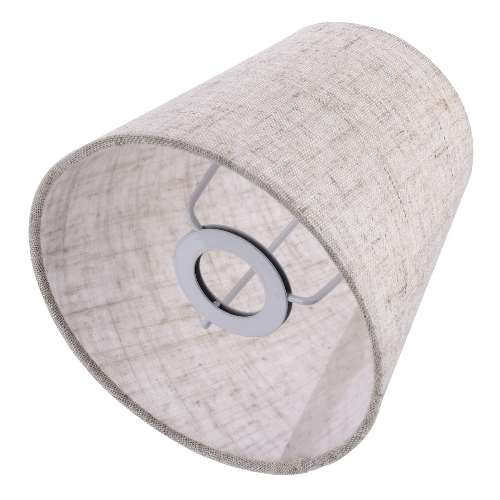 OSALADI 1Pc Linen Cloth Lampshade Lamp Cover Chandelier Wall Lamp Accessory Lamp Dust Cover Small Lampshade for Table Lamp and Floor Light