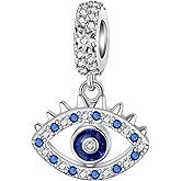 BIZK 925 Sterling Silver Charm Fits Bracelets and Necklaces Charms for Women Fashion Jewelry for Women, Lover, Mother and Friend