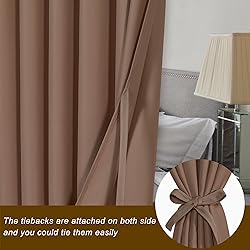 Hiasan Room Divider Blackout Curtains,Extra Wide