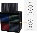 Fellowes CD Storage Unit Holds 30 Discs view 3