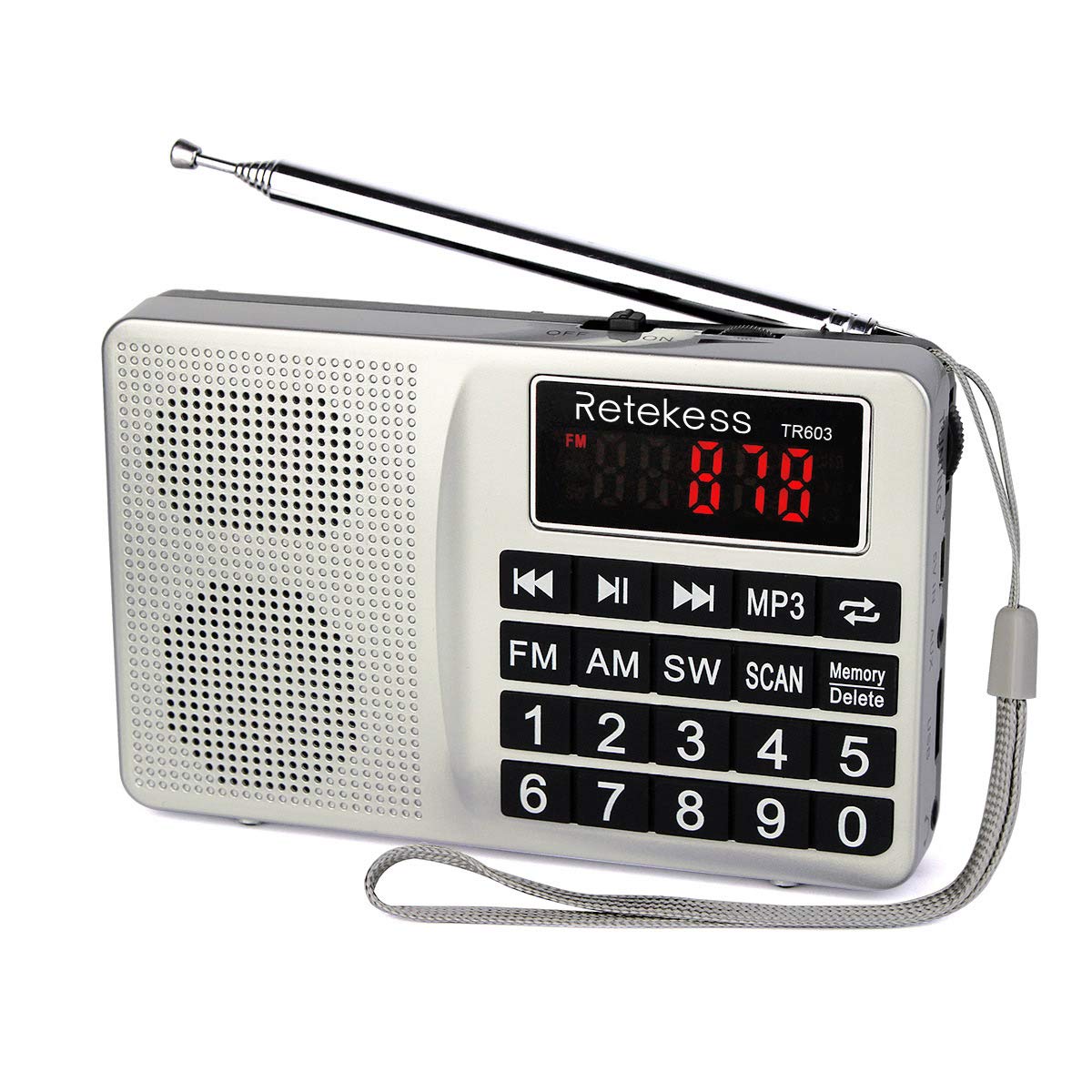 TIVDIO L258 Radio Radios Portable Radio Digital Radio Shortwave