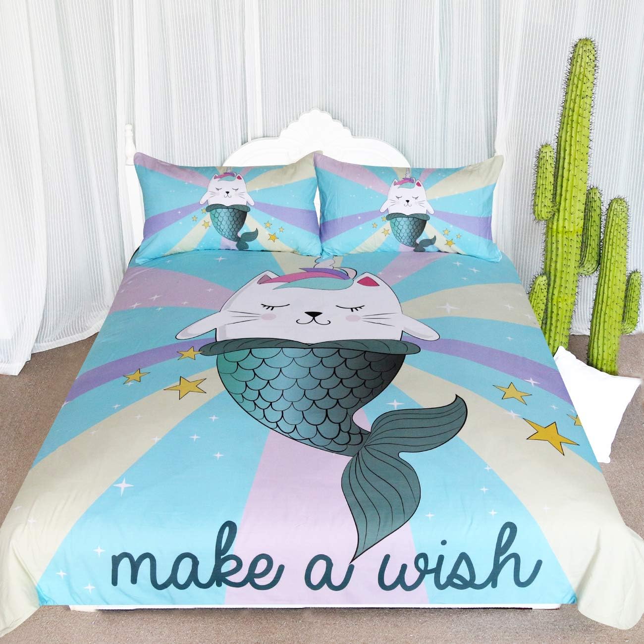 narwhal bedding set