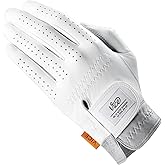 Vice Golf Men's Pure Golf Glove, Worn on Left Hand, Medium, White