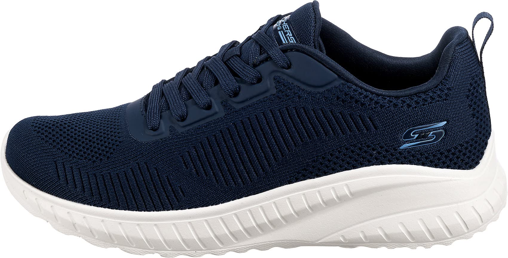 Skechers Damen Bobs Squad Chaos Face Off Sportschuhe, Marineblau, 40 EU 3