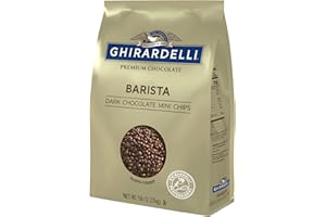 Ghirardelli Dark Chocolate Barista Mini Chips, 5 lb Bag