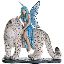 Figurine Licorne Blanche - Statue Déco 9x21x10cm - Résine Peinte Main - Idée Cadeau Magique
