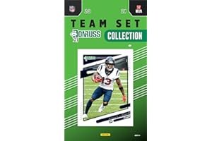 GENERIC Houston Texans 2021 Donruss Factory Sealed 10 Card Team Set Featuring Rated Rookie Cards of Nico Collins, Davis Mills and Brevin Jordan Plus