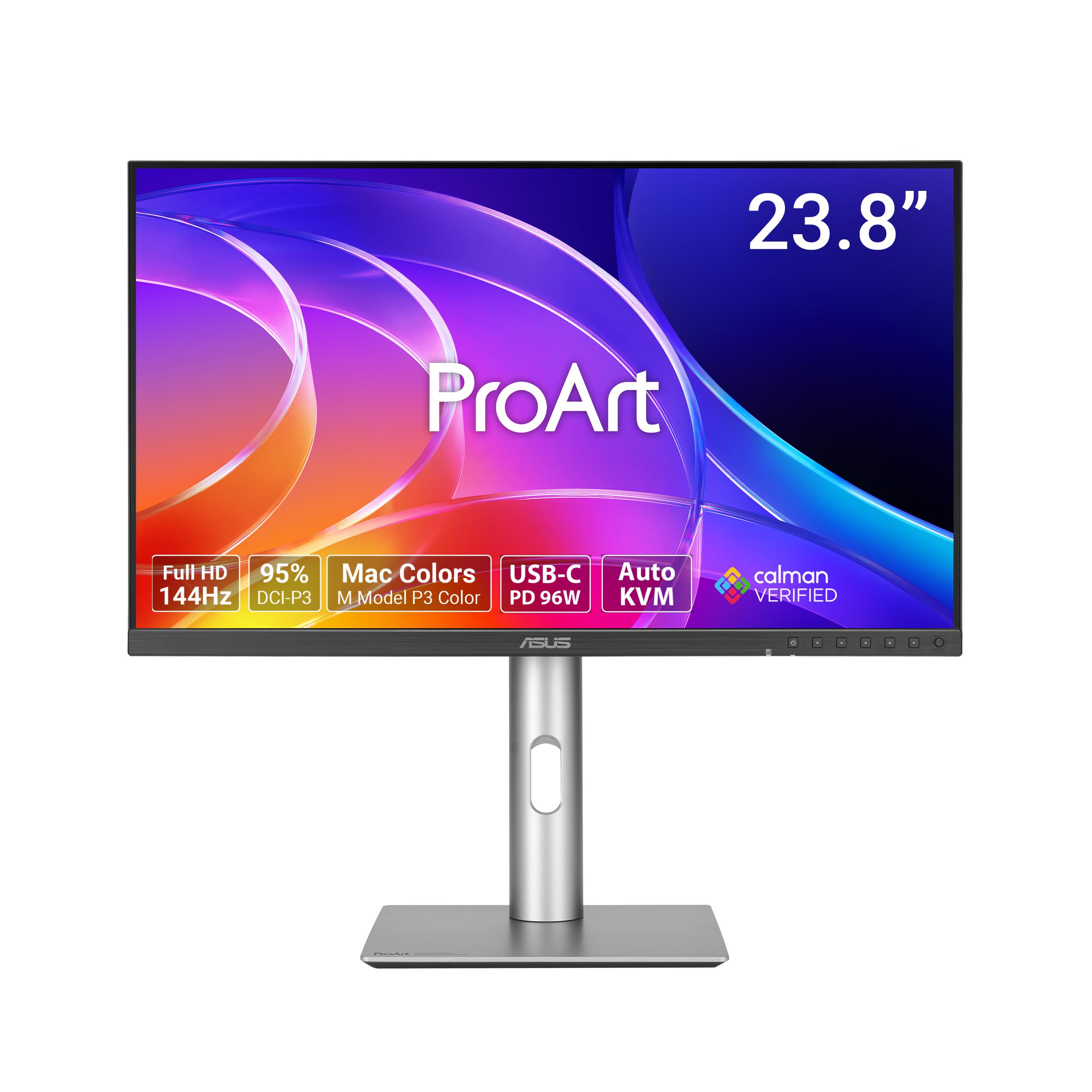 ASUS ProArt PA249CGV 24 Inch 144 Hz, USB-C Professional Monitor for Mac