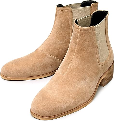 Amazon グラベラ サイドゴアブーツ ヒールブーツ ヒール高5 0cm メンズ Glabella グラベラ ブーツ