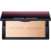 Kevyn Aucoin The Neo Highlighter (Sahara): Candlelight, Starlight & Sunlight shades. Highly pigmented palette. All day wear. Temples, cheekbones, brow, chin, nose. Pro makeup artist go to for glow.