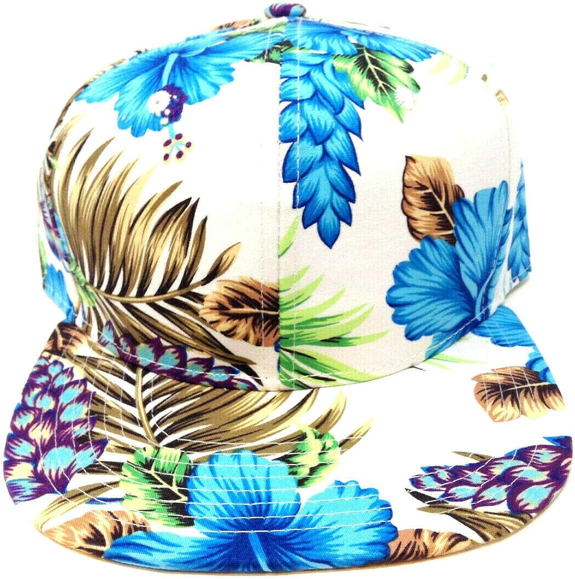 hawaiian floral hat