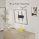 BONTEC Ultra Slim TV Wall Mount Tilting 23-60 Inch, 30mm from Wall, 400x400mm view 3