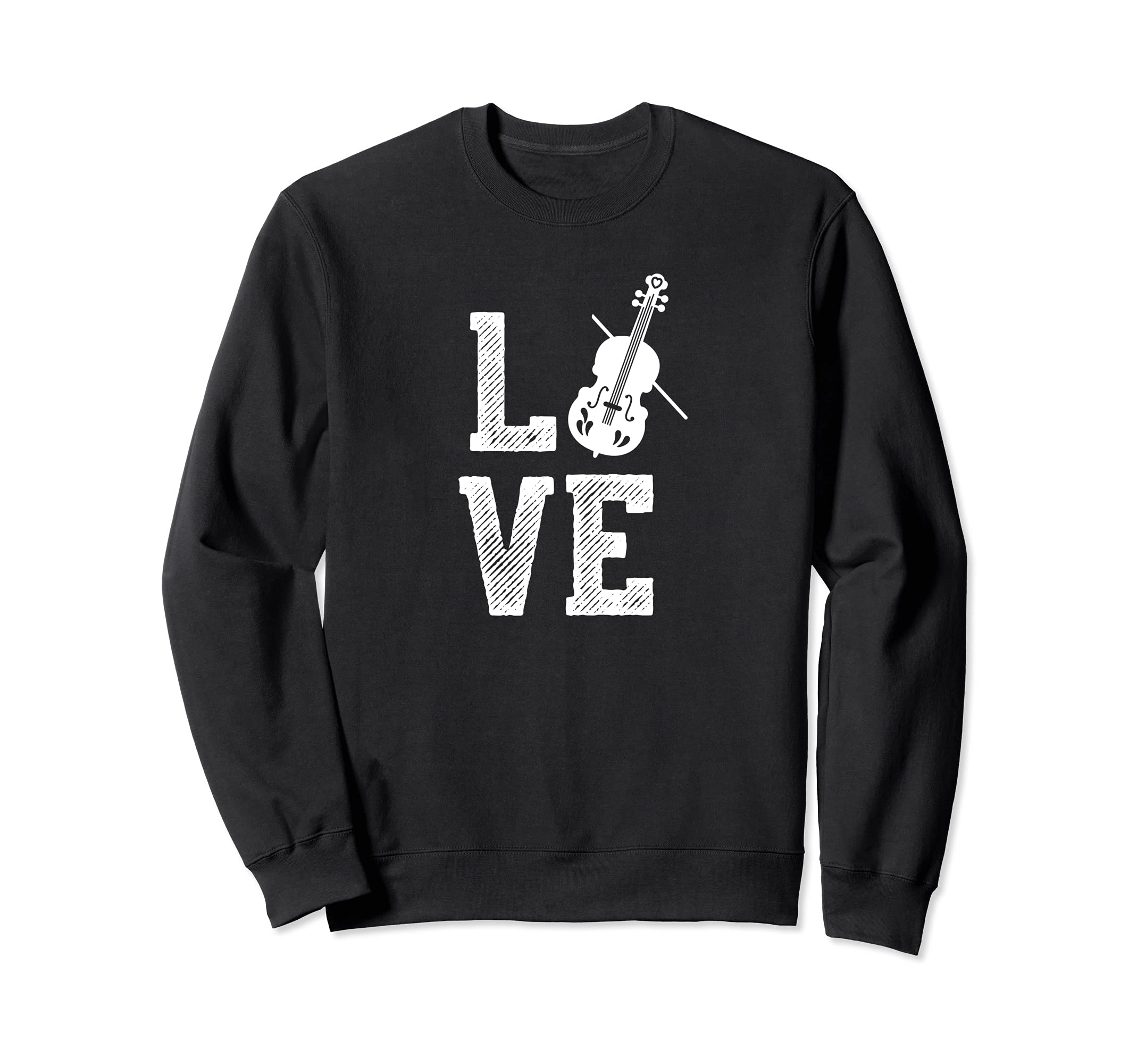 Violin Love Violinists Player Violin Classic Music Player Sweatshirt
