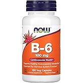 Now Foods B-6 100mg 100 Capsules
