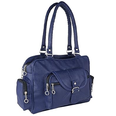 Bizarre Vogue Womens Stylish Handbag (Blue)