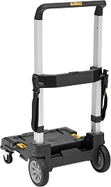 DEWALT DWST1-71196 TOUGHSYSTEM TSTAK Compatible Trolley Handle Wheels 220lbs view 2