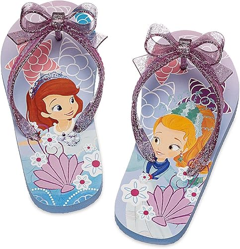 Amazon ディズニー Us公式商品 ちいさなプリンセス ソフィア サンダル ビーサン ビーチサンダル 靴 子供用 キッズ 男の子 女の子 7 8 Br 足の実寸14 15cm 並行輸入品 ビーチサンダル