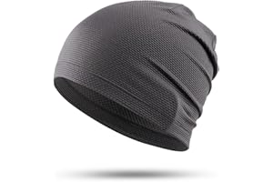 Cooling Skull Caps for Men & Women - Breathable 3D Mesh Running Caps for Cycling, Gym & Summer