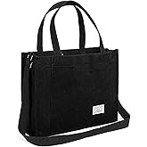 GAEKEAO Corduroy Tote Bag for Women Hobo Crossbody Bag Purse Shoulder Handbags Satchel Bag