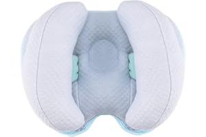 KAKIBLIN 2 in 1 Baby Head Pillow with Banana Neck Pillow for 3 Months to 8 Months Baby Travel Pillow for Stroller or Bed