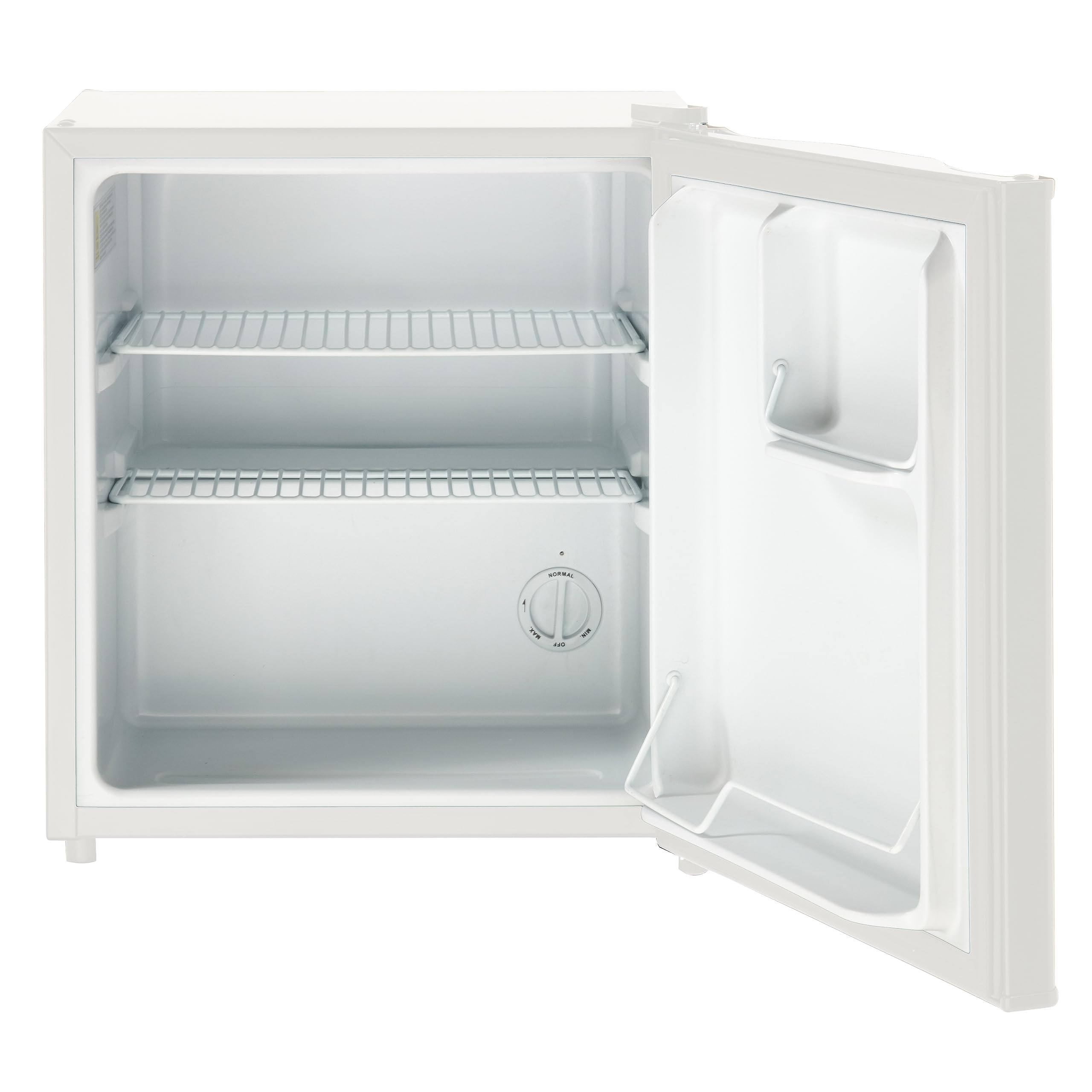 West Bend Mini Fridge Compact Refrigerator for Home Office or Dorm, Auto Defrost with Reversible Door, Energy Star Rated, 1.7-Cu.Ft., White