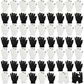 SATINIOR 60 Pairs Touchscreen Winter Gloves Bulk Stretchy Knitted Texting Gloves for Men Women