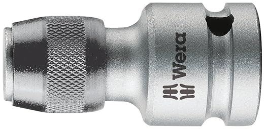 784 C 1/2'-Verbindungsteile mit Wera-Schnellwechselfutter, 1/4 Zoll x 50 mm, Wera 05042760001