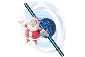 WANTHER 3DHologram Fan,Picture Fan Spinner with Bluetooth +Remote ,Hologram Projector HD LED with 700 Video Library ,Holographic Fan for Halloween,Home Decorations,Anime character projection,Parties