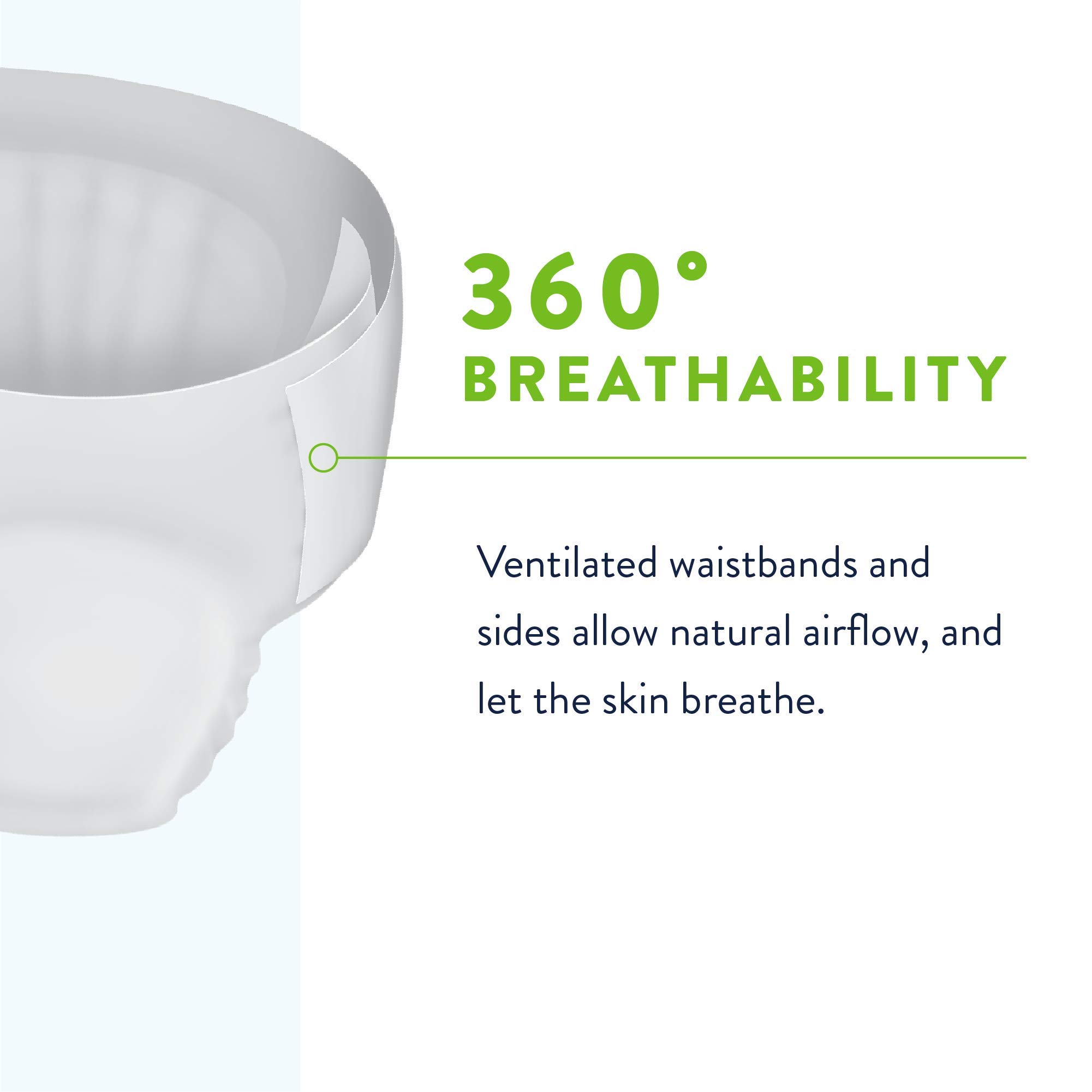 Prevail Bariatric Ultimate Absorbency Incontinence Briefs Size A 12 Count Breathable Rapid Absorption Discreet Comfort Fit Adult Diapers