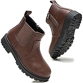 Daclay Kids Girls' Boots Children's Boots Outdoor Boots Girls' Plush Short Boots Boys' boots